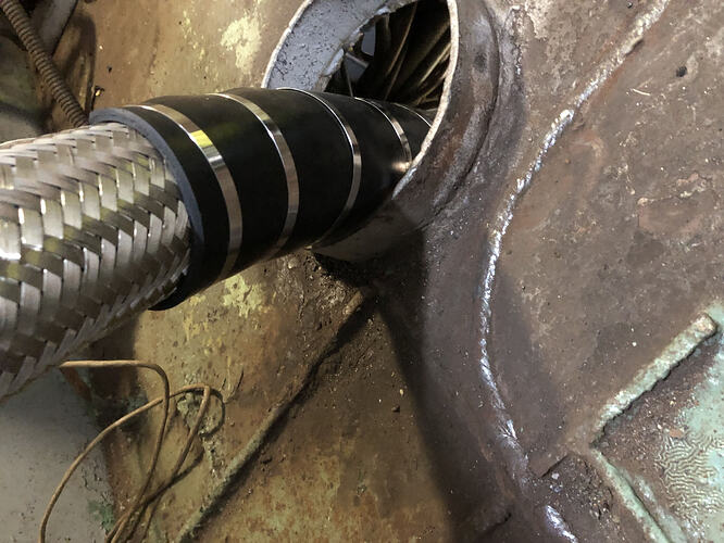 trassa noga GAP s izoliasii