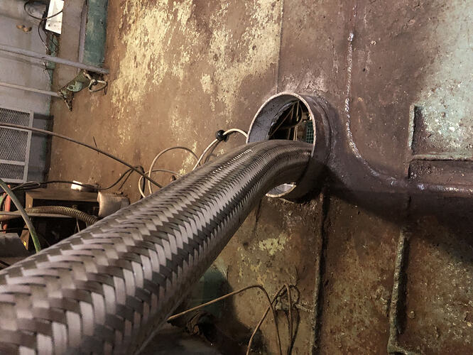 trassa noga GAP bez izoliasii